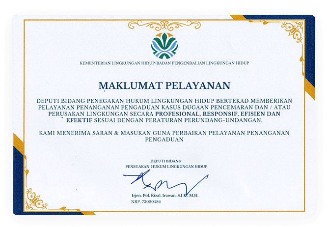 Maklumat Pelayanan